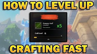 How To Level Up Crafting Skill Fast In Devas Of Creation [upl. by Drofnas158]