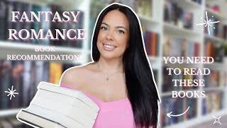 fantasy romance book recommendations 📖🧚🏻‍♀️ part 2 [upl. by Ennahtur]