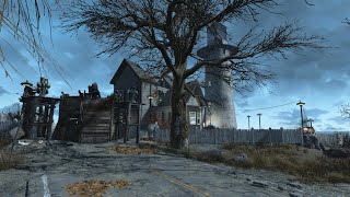 My Kingsport Lighthouse No Mods Settlement Build Fallout 4 No Commentary [upl. by Egbert568]