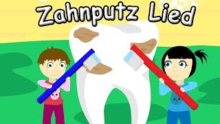 Zahnputz Lied Deutsch  der Zahnputzsong Kinderlieder für Kleinkinder [upl. by Spracklen]