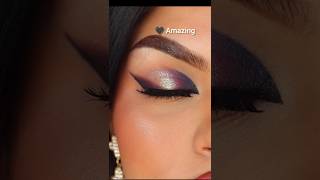 Amazing 👌✨ eye makeup tutorial ✅🖤 bollywood subscribe trendingshorts youtubeshorts eyemakeup [upl. by Yelha]