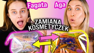 ♦ ZAMIANA KOSMETYCZEK z Fagatą 😱 Totalna zamiana styli i kosmetyków ♦ Agnieszka Grzelak Beauty [upl. by Aralk543]