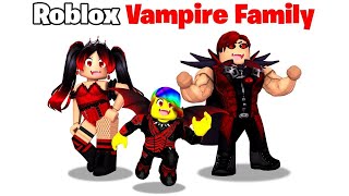 BABY Tofuu gets Adopted by VAMPIRE Family 🧛🏻‍♂️🩸Roblox [upl. by Alym970]