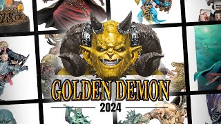 Winners Roundup of Golden Demon 2024 Essen Spiel [upl. by Aemat757]