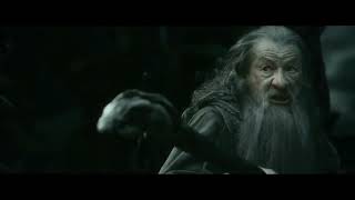 Gandalf vs Sauron  en HD español latino [upl. by Dorolisa]