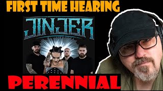 FIRST TIME HEARING JINJER PERENNIAL GENUINE REACTION [upl. by Selij]