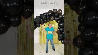 DECORACION CUMPLEAÑOS 🤩 Decoración con globos  Gustavo gg [upl. by Willman]