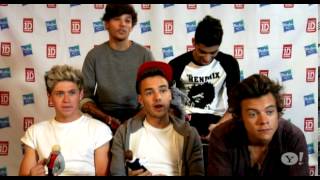 One Direction Yahoo Music Interview [upl. by Sharman]