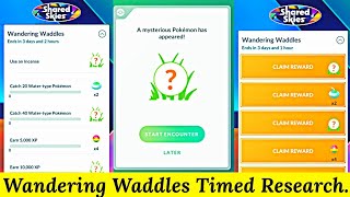 Wandering Waddles 🤔 199 😳 Timed Research Rewards in Pokemon Go  Shiny Ducklett  Pokemon Go Event [upl. by Isaacson]