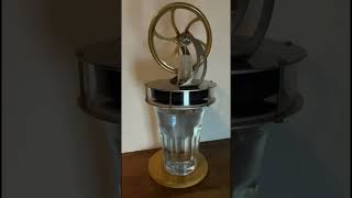 Stirling Engine Slow Motion physics thermodynamics engineering [upl. by Acnaib]