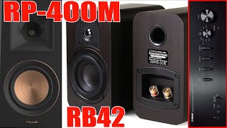 Sound Battle Micca RB42 vs Klipsch RP400M Bookshelf Speakers  Yamaha AS301 integrated Amplifier [upl. by Attenahs]