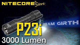 NITECORE P23i 3000 Lumen Rechargeable Flashlight [upl. by Tuckie]