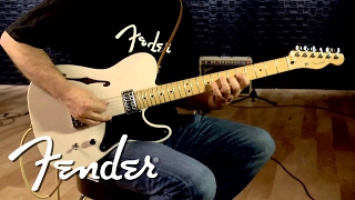 Fender Cabronita Tele Thinline Demo  Fender [upl. by Patrizio422]