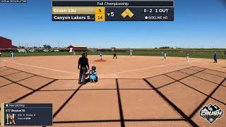 Crush 13U  Canyon Lakers SD 20240921 [upl. by Shurwood]