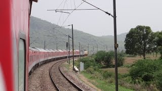 Trivandrum Rajdhani Express High Speed Blast DelhiSurat Compilation [upl. by Analiese358]