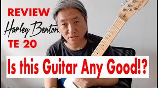 Harley Benton te 20 review demo telecaster [upl. by Luci]