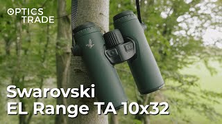 Swarovski EL Range TA 10x32 Rangefinding Binoculars Review  Optics Trade Reviews [upl. by Aysab78]