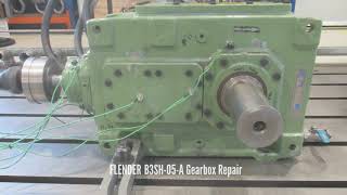 FLENDER B3SH 05 A Gearbox Repair  GBS International [upl. by Nerraw661]