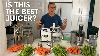 PURE vs Greenstar Elite vs Breville Juice Fountain  Juicer Comparison Review  Best Juicer of 2021 [upl. by Aneerol623]