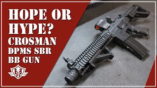 In Review Crosman DPMS Panther Arms SBR CO2 Powered BB Gun [upl. by Oza353]