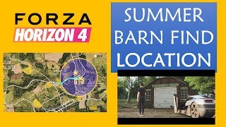 SUMMER BARN FIND  FORZA HORIZON 4 [upl. by Shalna]