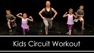 KIDS CIRCUIT WORKOUT for PARENTS TOO [upl. by Rainer]