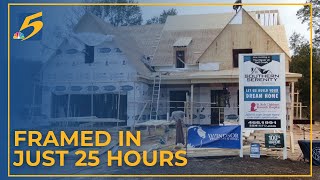 St Jude Dream Home framed in just 25 hours [upl. by Handler]