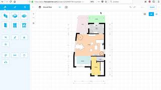 Floorplanner 4 Dimensions and measurements [upl. by Atnauq]