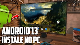 🤯ANDROID 13 NO PC Como Instalar Direto no HDSSD  Bliss OS 16 [upl. by Nelie]