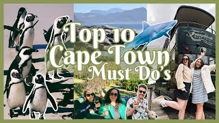 CAPE TOWN VLOG  Top 10 Must Dos in Cape Town South Africa Part 2  Penguins Sharks Wine amp More [upl. by Bernelle545]