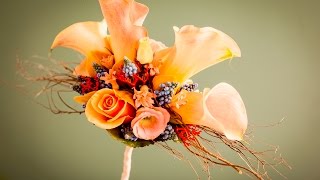 How to make this bridal bouquet tutorial [upl. by Corena]