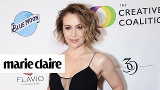 Alyssa Milano Opened Up About Feud with ‘Charmed’ Costar Shannen Doherty amp More News  Marie Claire [upl. by Anitrak]