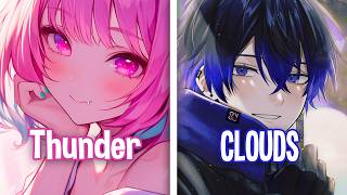 ♪ Nightcore  Thunderclouds → LSD  Labrinth Sia Diplo ♡ SV  dont be afraid of thunderclouds [upl. by Mady911]