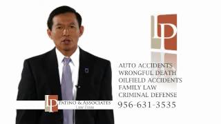 Patino amp Associates Law Firm TV Ad  quotTough Case Were Tougherquot [upl. by Aleusnoc]