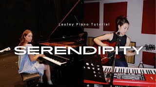 Serendipity Laufey Piano Tutorial [upl. by Zasuwa242]