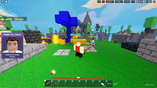 caught a roblox bedwars hacker CAUGHT IN 4K [upl. by Cyndie]