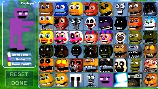 Five Nights at Freddys World Multiplayer All Animatronics UNLOCKED [upl. by Preston136]