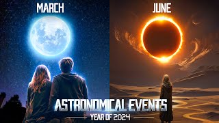 2024 Astronomical Events That Will Happen In This Year  साल 2024 का एस्ट्रोनॉमिकल इवेंट [upl. by Egas192]