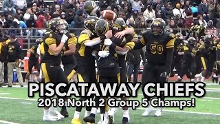 Piscataway 28 Union City 7  North 2 Group 5 Final  Chiefs 10th sectional title [upl. by Anitnoc924]