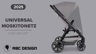 Universal Moskitonetz  Insektenschutz für Buggy amp Kinderwagen  ABC Design [upl. by Hastie590]