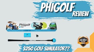 Review of PhiGolf  A Deep Dive into the The 250 Golf Simulator [upl. by Natloz435]