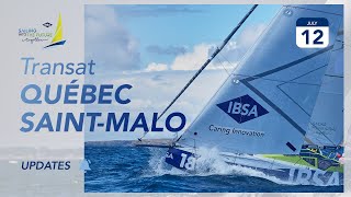 Transat Québec SaintMalo updates 12 July [upl. by Joete]