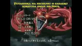 YuGiOh Duel Monsters opening 3 Wild Drive [upl. by Abby]