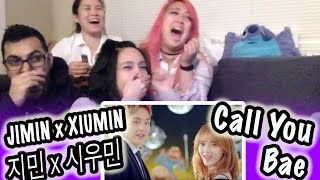 KPOP REACTION  AOA JIMIN 지민  CALL YOU BAE 야 하고 싶어 FEAT XIUMIN 시우민 of EXO [upl. by Ala]