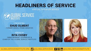 Headliners of Service  12th Israeli Prime Minister Ehud Olmert [upl. by Sitnerp]