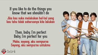 Perfect  One Direction Lirik Lagu Terjemahan [upl. by Baptiste74]