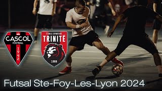 Tournoi Futsal FC SteFoyLesLyon U10 2024  Demi Finale  CASCOL vs Es Trinité [upl. by Jerold88]