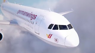 Germanwings Flight 9525  Crash Animation 2 [upl. by Nivek]