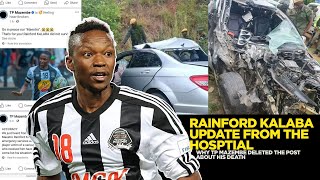 RAINFORD KALABA UPDATE FROM THE HOSPTIAL  Why TP Mazembe deleted the post about his death [upl. by Lael289]