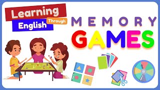 Fun amp Learn Learning English through Games Memory Game for kids [upl. by Luhey]